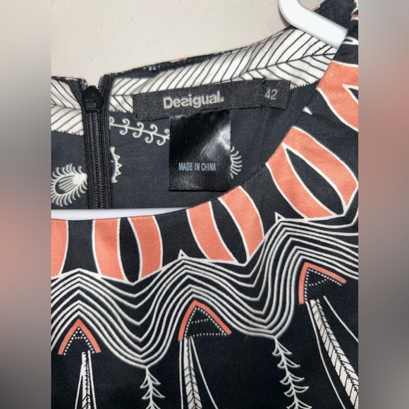 Desigual multicolor dress. Size 42 US Large - Picture 4 of 5
